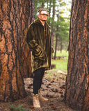The Rave Royalty Coat-Forest
