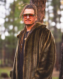 The Rave Royalty Coat-Forest