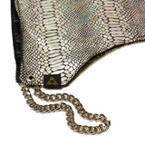Iridescent Snake Skin Hood