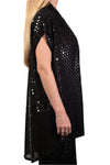 Black Square Disco Vest