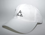 Classic Triangle Dad Hat-White and Black